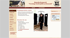 Desktop Screenshot of besucherbergwerk-zinnwald.de